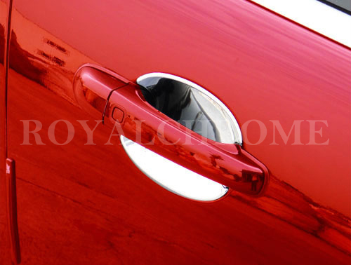 Chrome door handle - handle, cups